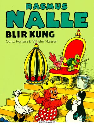 cover image of Rasmus Nalle blir kung
